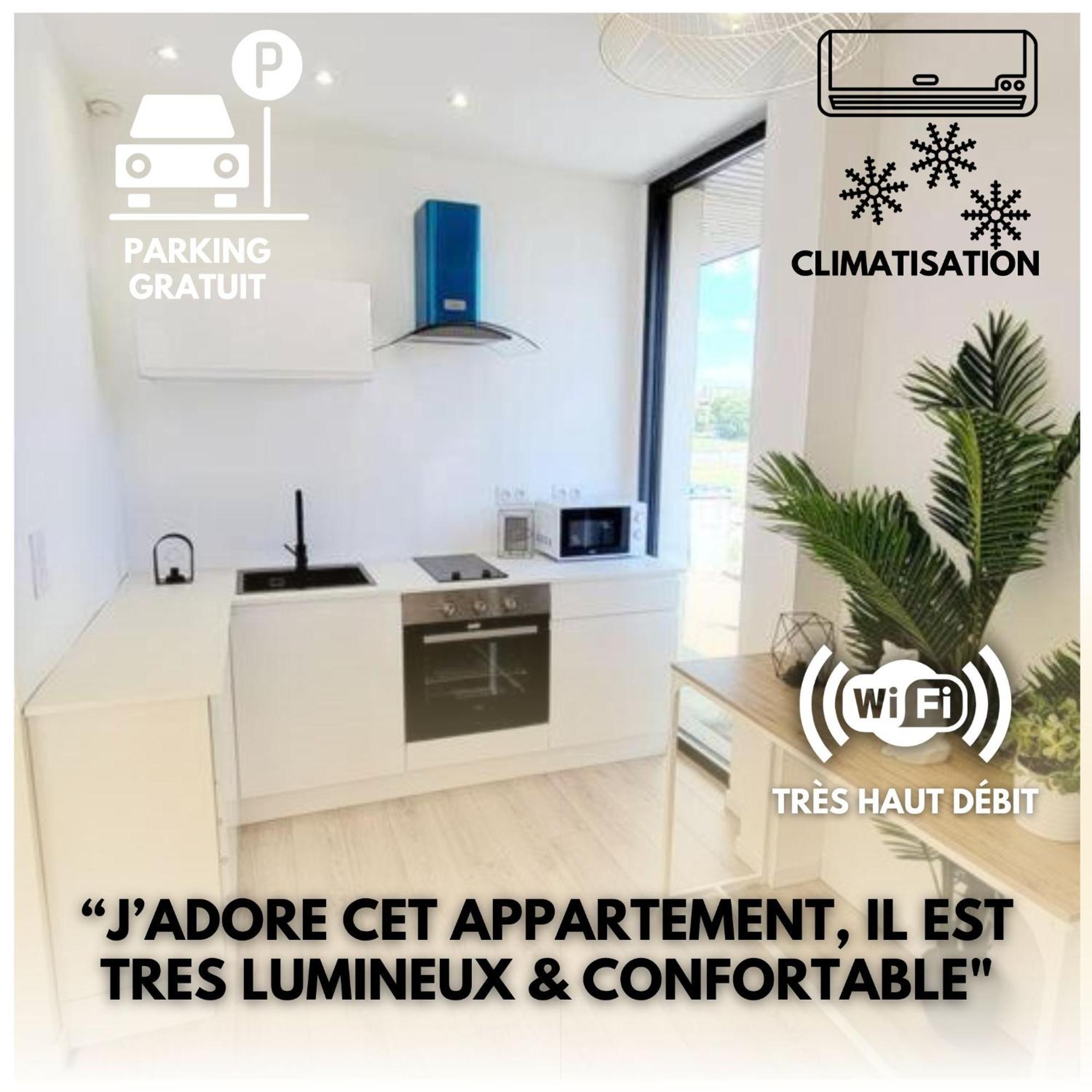 Apartmán Superbe T2 Avec Parking Albi Exteriér fotografie